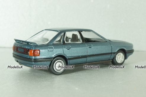 Audi 90 Quattro (B3) 1987, blue, 1037, Schabak 1:43