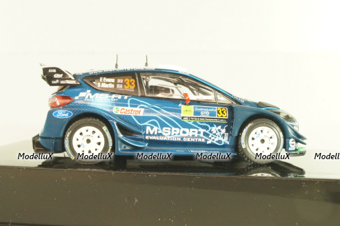 Ford Fiesta WRC #33, Rally Guanajuato Mexico 2019, RAM710, IXO 1:43 