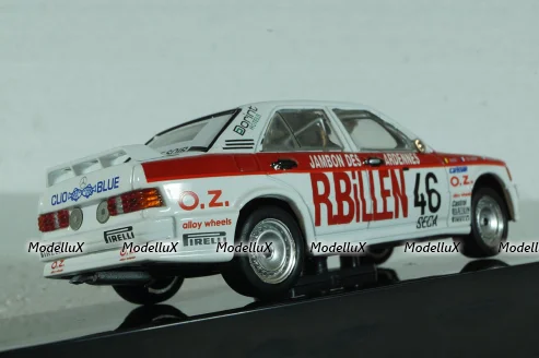 Mercedes 190E 2.3-16V #46 ETCC 1986, GTM125, IXO 1:43