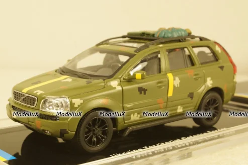 Volvo XC90 with powerboat Ukraine Territorial Defense Forces (Zaporizhzhia 2022), TruckTyr 1:43