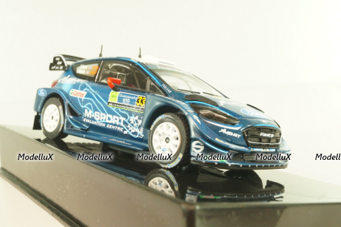 Ford Fiesta WRC #33, Rally Guanajuato Mexico 2019, RAM710, IXO 1:43 