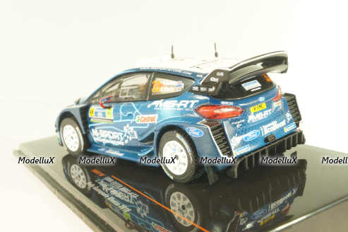Ford Fiesta WRC #33, Rally Guanajuato Mexico 2019, RAM710, IXO 1:43 