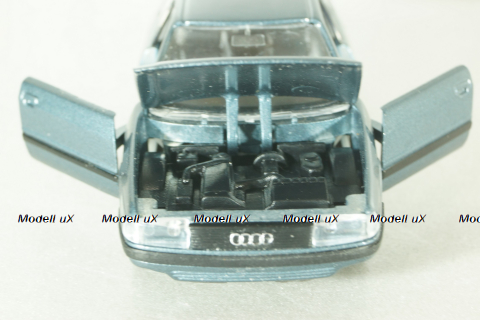 Audi 90 Quattro (B3) 1987, blue, 1037, Schabak 1:43