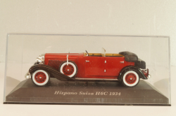 Hispano Suiza H6C Cabriolet 1934, red, Altaya 1:43 Уценка!