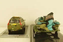 Volvo XC90 with powerboat Ukraine Territorial Defense Forces (Zaporizhzhia 2022), TruckTyr 1:43