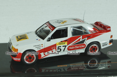 Mercedes 190E 2.3-16V WTCC 1987, GTM123, IXO 1:43