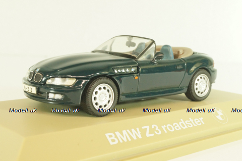 BMW Z3 (E36/7) Cabriolet 1995, green, 80429420386, Schuco 1:43
