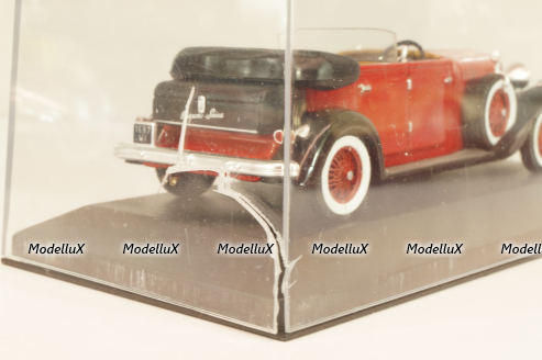 Hispano Suiza H6C Cabriolet 1934, red, Altaya 1:43 Уценка!