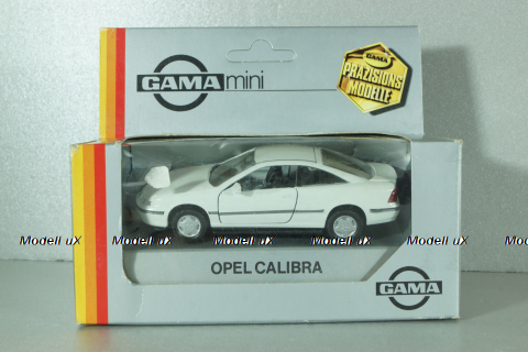 Opel Calibra 1993, white, 1138, GAMA 1:43