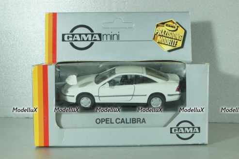 Opel Calibra 1993, white, 1138, GAMA 1:43