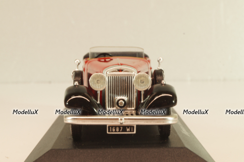 Hispano Suiza H6C Cabriolet 1934, red, Altaya 1:43 Уценка!