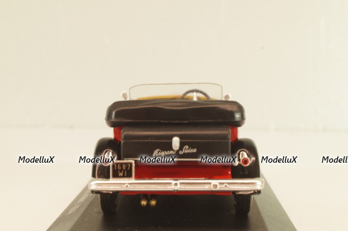 Hispano Suiza H6C Cabriolet 1934, red, Altaya 1:43 Уценка!