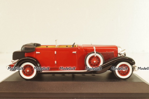 Hispano Suiza H6C Cabriolet 1934, red, Altaya 1:43 Уценка!
