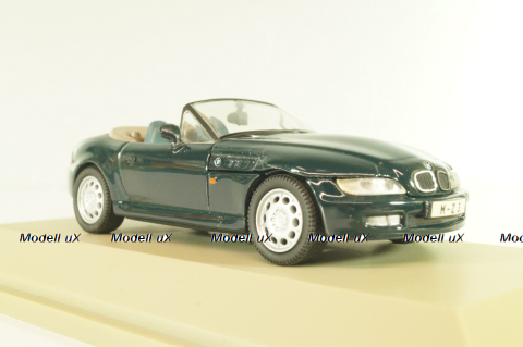 BMW Z3 (E36/7) Cabriolet 1995, green, 80429420386, Schuco 1:43
