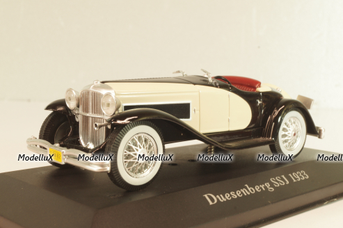 Duesenberg SSJ 1933, black/beige, Altaya 1:43  Уценка!