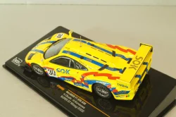 McLaren F1 GTR #30 Super GT Motegi 2002 Okada/Kurosawa, yellow, GTM092, IXO 1:43
