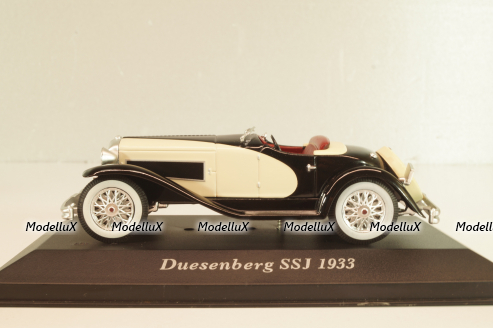 Duesenberg SSJ 1933, black/beige, Altaya 1:43  Уценка!