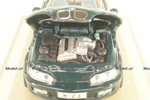 BMW Z3 (E36/7) Cabriolet 1995, green, 80429420386, Schuco 1:43