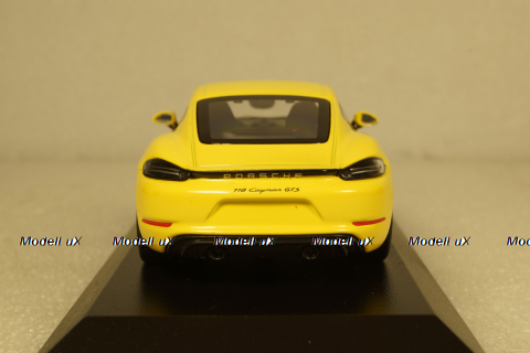 Porsche 718 Cayman GTS (982) 2020 Yellow, 410069001, Minichamps 1:43