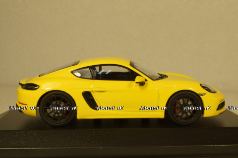 Porsche 718 Cayman GTS (982) 2020 Yellow, 410069001, Minichamps 1:43