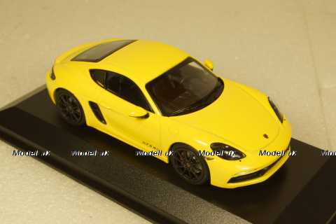 Porsche 718 Cayman GTS (982) 2020 Yellow, 410069001, Minichamps 1:43