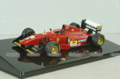 Ferrari 412 T1 #28 Gerhard Berger, Winner Germany GP 1994, N5583, Hot Wheels Elite 1:43