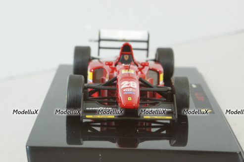 Ferrari 412 T1 #28 Gerhard Berger, Winner Germany GP 1994, N5583, Hot Wheels Elite 1:43