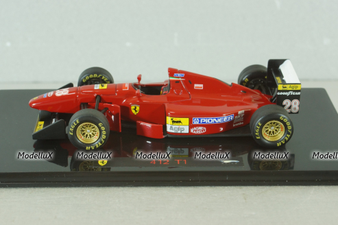 Ferrari 412 T1 #28 Gerhard Berger, Winner Germany GP 1994, N5583, Hot Wheels Elite 1:43