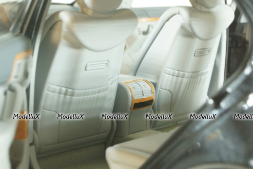 Mercedes S55 AMG (V220), 2002, grey, B66040686, Norev 1:18
