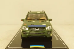 Mercedes ML500 W164 2005 with generator trailer, Ukraine Territorial Forces (Odessa 2022), TruckTyr 1:43
