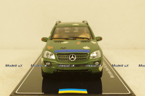 Mercedes ML500 W164 2005 with generator trailer, Ukraine Territorial Forces (Odessa 2022), TruckTyr 1:43