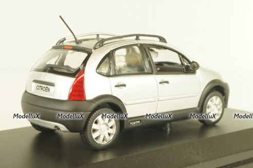 Citroen C3 XTR 2004, silver, 155330, Norev 1:43