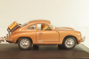 Porsche 356B Coupe with camping trailer and figuren, brown, Cararama 1:43 Уценка!