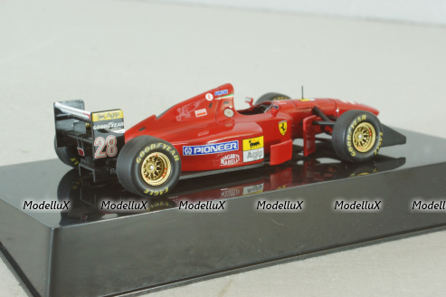 Ferrari 412 T1 #28 Gerhard Berger, Winner Germany GP 1994, N5583, Hot Wheels Elite 1:43