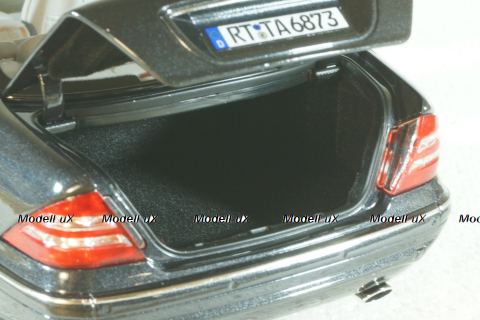 Mercedes S55 AMG (V220), 2002, grey, B66040686, Norev 1:18