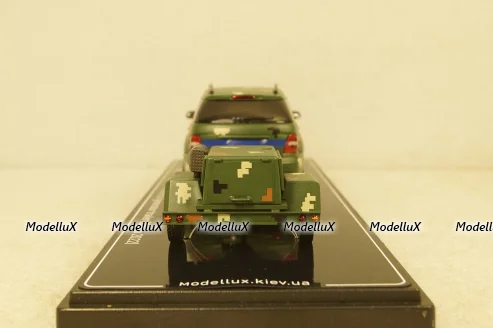 Mercedes ML500 W164 2005 with generator trailer, Ukraine Territorial Forces (Odessa 2022), TruckTyr 1:43