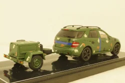 Mercedes ML500 W164 2005 with generator trailer, Ukraine Territorial Forces (Odessa 2022), TruckTyr 1:43