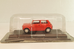 Mini Cooper, red/white roof, Delprado 1:43 Уценка!