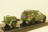 Mercedes ML500 W164 2005 with generator trailer, Ukraine Territorial Forces (Odessa 2022), TruckTyr 1:43