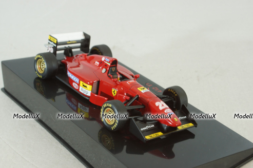 Ferrari 412 T1 #28 Gerhard Berger, Winner Germany GP 1994, N5583, Hot Wheels Elite 1:43