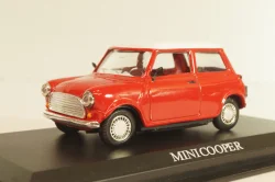 Mini Cooper, red/white roof, Delprado 1:43 Уценка!