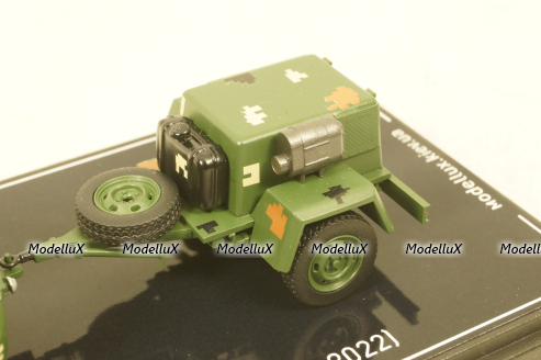 Mercedes ML500 W164 2005 with generator trailer, Ukraine Territorial Forces (Odessa 2022), TruckTyr 1:43