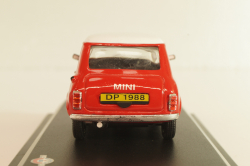 Mini Cooper, red/white roof, Delprado 1:43 Уценка!