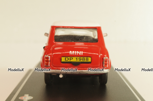 Mini Cooper, red/white roof, Delprado 1:43 Уценка!
