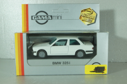 BMW 323i (E30) coupe, white, 1166, GAMA 1:43