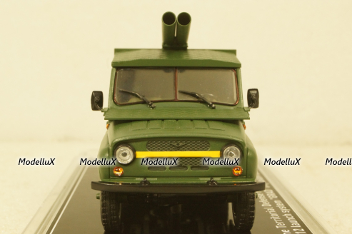 УАЗ-31512 "Град" Ukraine Territorial Defense Forces Gun truck (Mykolaiv 2022), TruckTyr 1:43