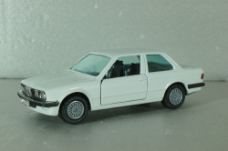 BMW 323i (E30) coupe, white, 1166, GAMA 1:43