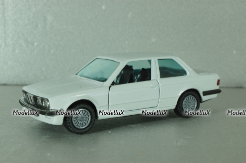 BMW 323i (E30) coupe, white, 1166, GAMA 1:43