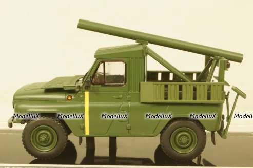 УАЗ-31512 "Град" Ukraine Territorial Defense Forces Gun truck (Mykolaiv 2022), TruckTyr 1:43