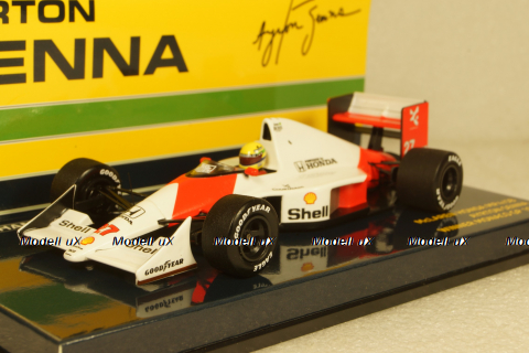 McLaren MP4/5B 27 Winner F1 Monaco 1990 Ayrton Senna, 547904127, Minichamps 1:43